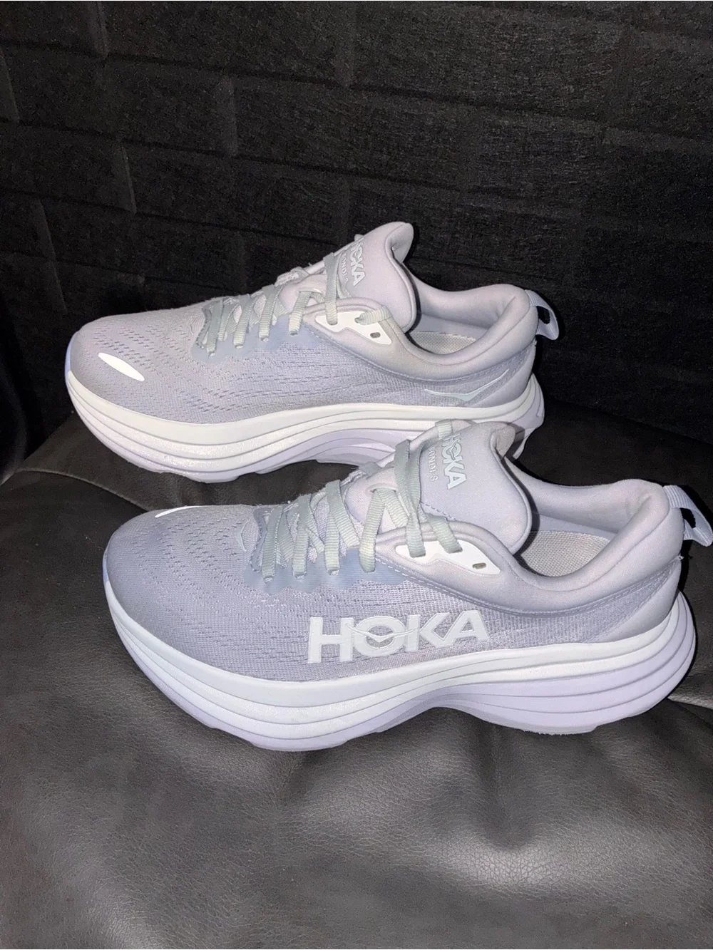 Hoka Women's Lavender Athletic Running Shoes - Picture 1 of 9